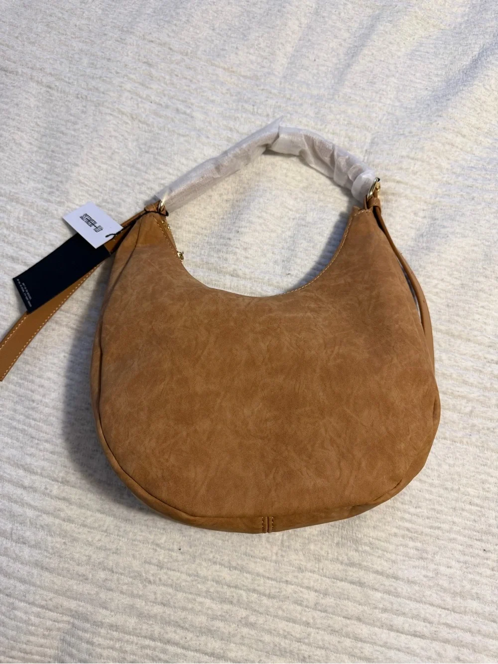 4th Recklass Everyday Hobo Shoulder Bag in Tan, NWT